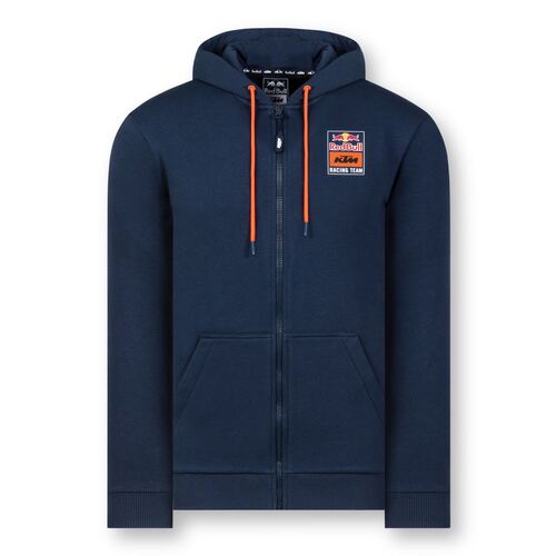 KTM Red Bull Backprint Zip Hoodie - Navy