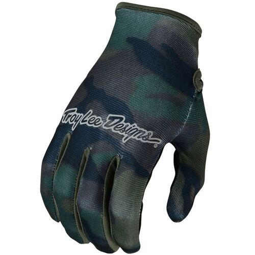Troy Lee Designs 22S Flowline Gloves - Brushed Camo Army