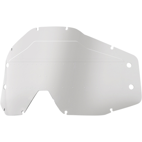 100% Forecast Replacement Lens Sonic Bumps - Clear