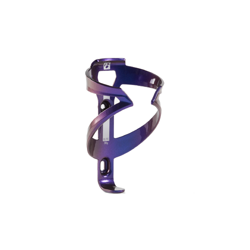Bontrager Elite Recycled Water Bottle Cage -  Purple Flip
