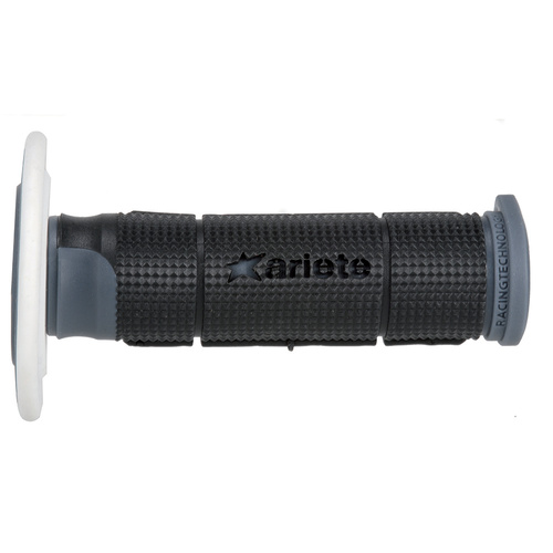 Ariete Motorcycle Hand Grips - Trinity 3 - Off Road - Grey