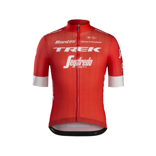 Santini Trek-Segafredo Men's Team Replica Cycling Jersey - Apparel = XS