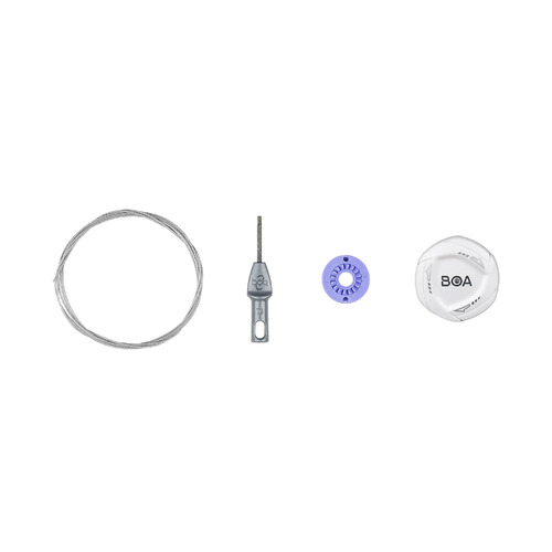 Bontrager BOA Shoe Replacement IP1 Left Dial Kit - White