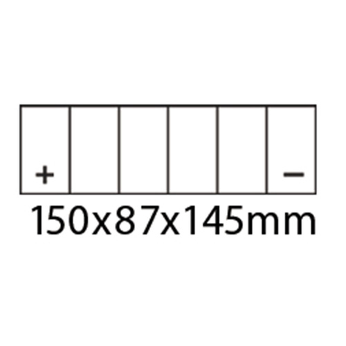 Battery, MF - 12Volt 12Ah