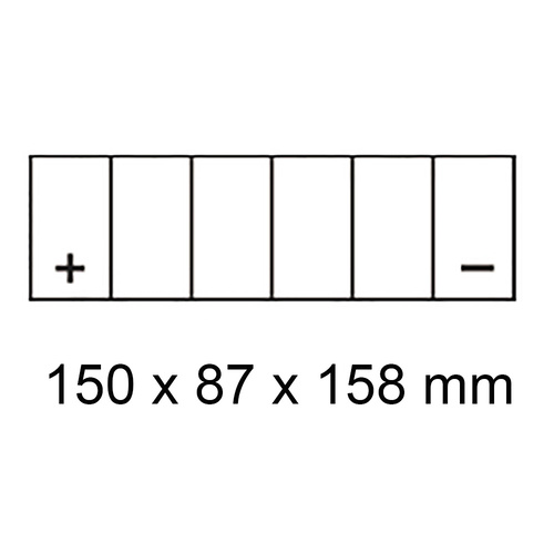 Roadstar, MF: CTX16-BS [15Ah] EA