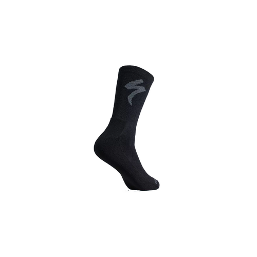 Specialized Primaloft Lightweight Tall Logo Socks - Black