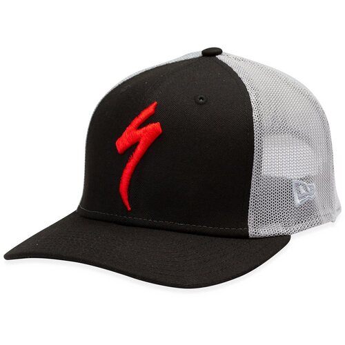 Specialized New Era S-Logo Trucker Hat - Black/Grey