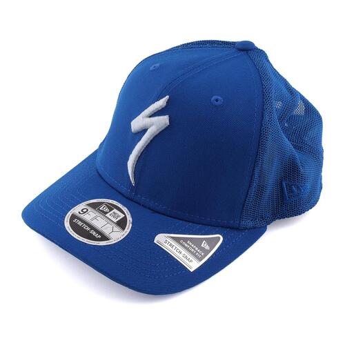 Specialized New Era S-Logo Trucker Hat - Cobalt