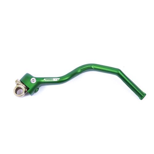 States MX Alloy Kickstart Lever Kawasaki - Green