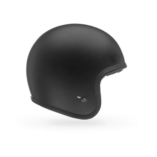 Bell Custom 500 Helmet - Matte Black No Studs
