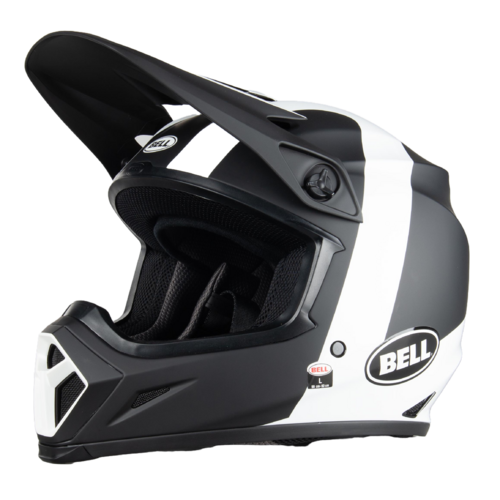 Bell MX-9 MIPS Presence Helmet - Black/White