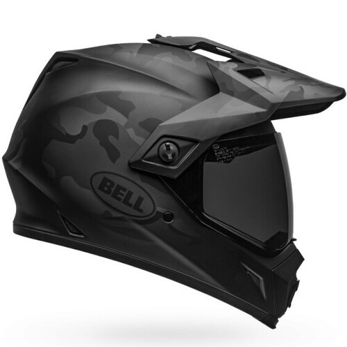 Bell MX-9 Adventure MIPS Helmet - Stealth Matte Black Camo