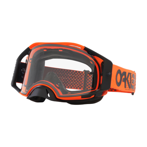 Oakley Airbrake Orange Mx Goggles - Clear 