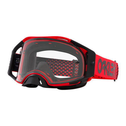 Oakley Airbrake Red Mx Goggles - Clear 