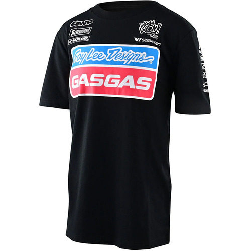 Troy Lee Designs 2022 GASGAS Team Youth T-Shirt - Black