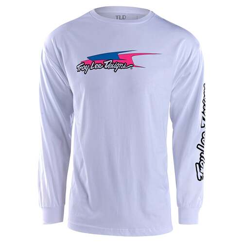 Troy Lee Designs Aero Long Sleeve T-Shirt - White