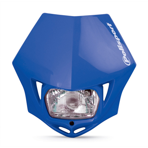 Polisport MMX Head Light - Yamaha Blue