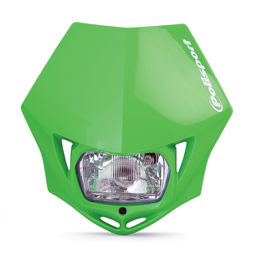 Polisport MMX Head Light - Kawasaki Green