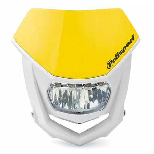 Polisport Halo LED Head Light - Yellow