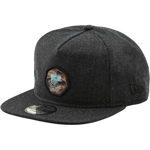 Troy Lee Designs Race Camo Snapback Hat - Black 