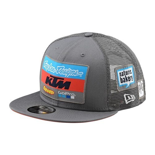 Troy Lee Designs KTM Team Hat - Charcoal