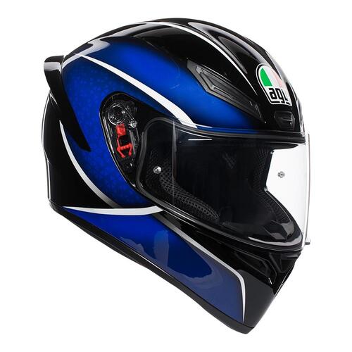 AGV K1 Qualifier Helmet - Black/Blue