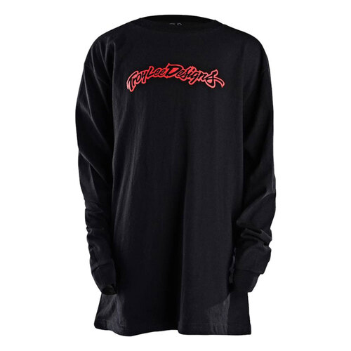 Troy Lee Designs 2022 History Long Sleeve Youth T-Shirt - Black