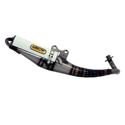 Arrow Exhaust Aprilia SR 50 DiTech Pure Jet I.E. (PGIO ENG) Homologated Extreme Aluminium White Silencer