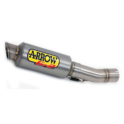 Arrow Silencer - GP2 Series in Titanium`