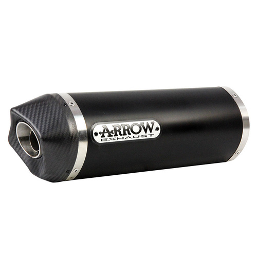 Arrow Silencer - Race-Tech Aluminium Dark With Carbon End Cap