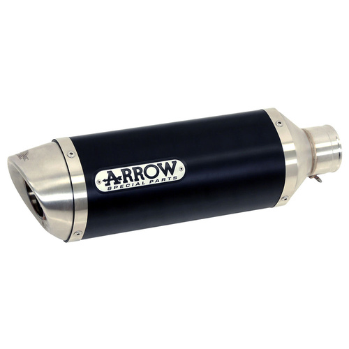 Arrow Silencer - Thunder Aluminium Dark With Steel End Cap