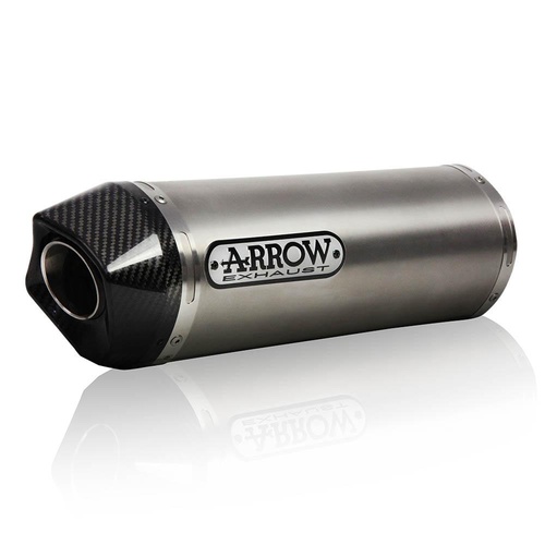 Arrow Silencer - Race-Tech Titanium With Carbon End Cap