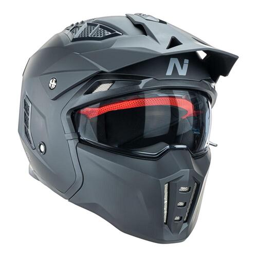 Nitro NZ302 Commando Helmet - Matt Black