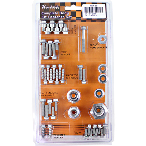 Keiti - Complete Body Kit Fastner Set – KTM