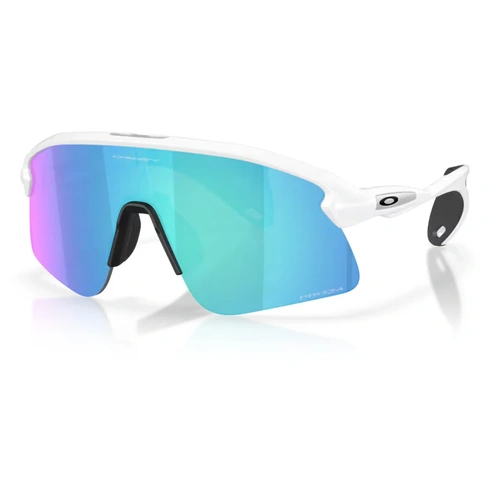 Oakley Stunt Devil Matte White W/ Prizm Sapphire Lens