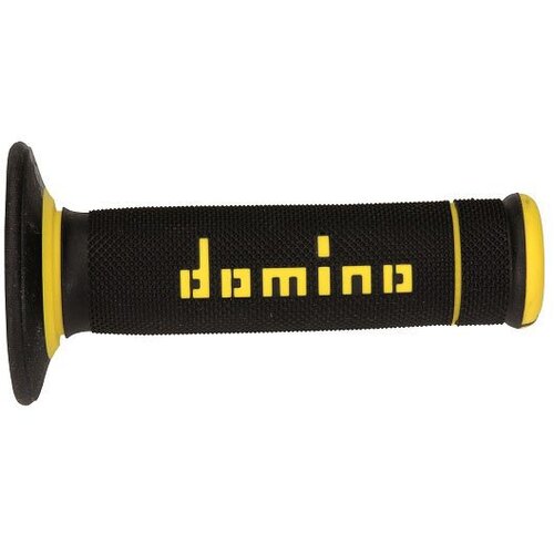 DOMINO GRIPS MX A190 SLIM BLACK YELLOW