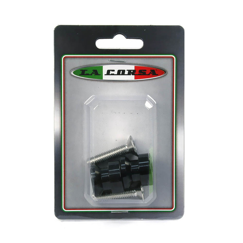 Rear Stand Pick Up Knobs - Black - 8MM