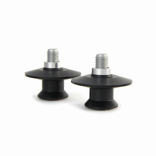 Rear Stand Pick Up Knobs - Curved - Black - 10MM