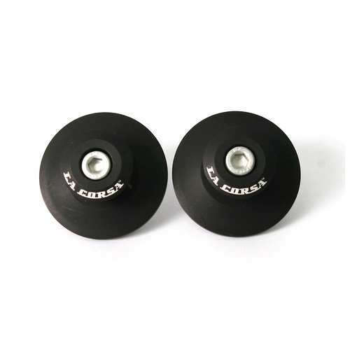 Rear Stand Pick Up Knobs - Curved - Black - 6MM