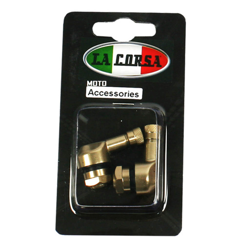La Corsa Tubeless Valve Stem - Titanium - 11.3MM (PAIR)