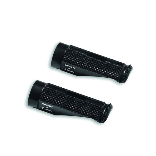 Ducati Rizoma Billet Aluminium Footpegs - Black