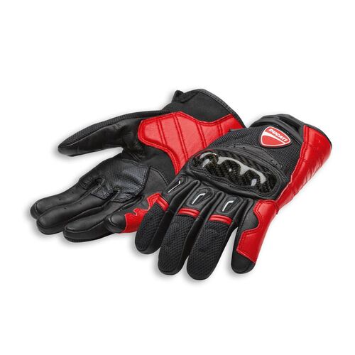 Ducati Company C1 Gloves - Black/Red