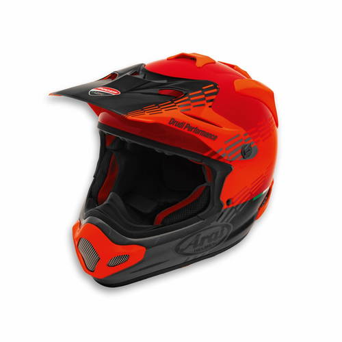 Ducati Desmo Off Road Helmet - Red