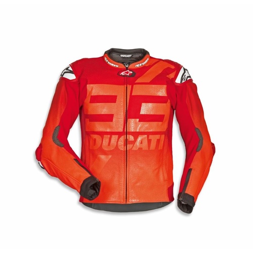 Ducati MM93 Replica Perforated Leather Jacket