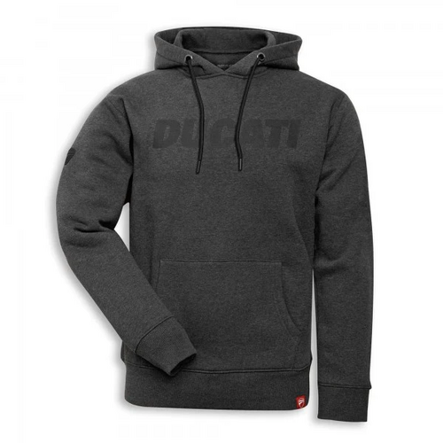 Ducati Logo Hooded Sweatshirt - Grey
