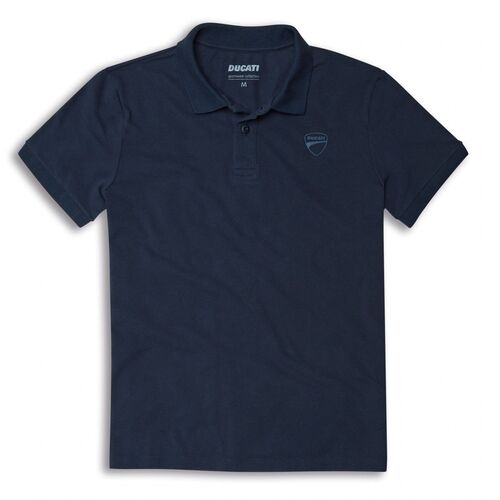 Ducati Smart Short Sleeve Polo Shirt - Navy