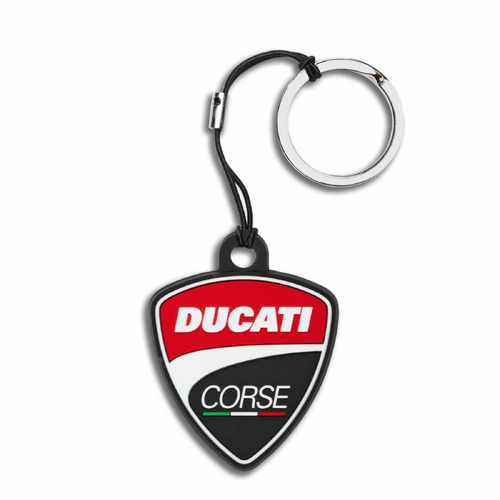 Ducati Rubber Key Ring Ducati Shield 