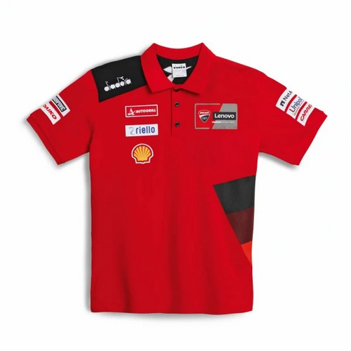 Ducati GP Team Replica 2023 Polo Shirt - Red