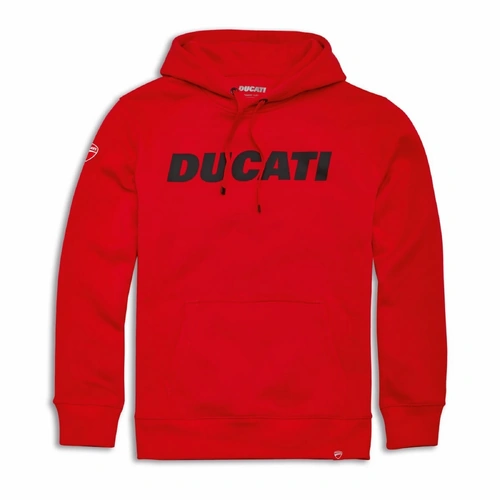 Ducati Logo Hooded Sweatshirt - Red