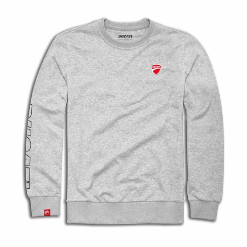 Ducati Round Neck Sweater - Grey